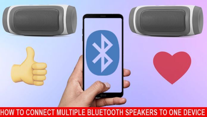 Mis Nageslacht De slaapkamer schoonmaken How to Connect Multiple Bluetooth Speakers? [Spoiler Alert: Maybe]