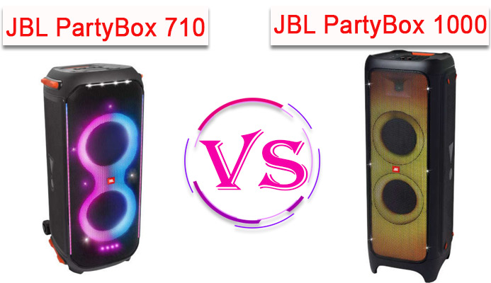 JBL PartyBox 710 vs 1000: Beast Speakers! Which To Buy?