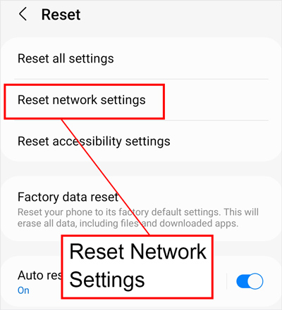 reset network