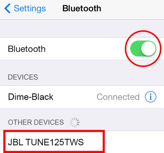 JBL Earbuds iphone