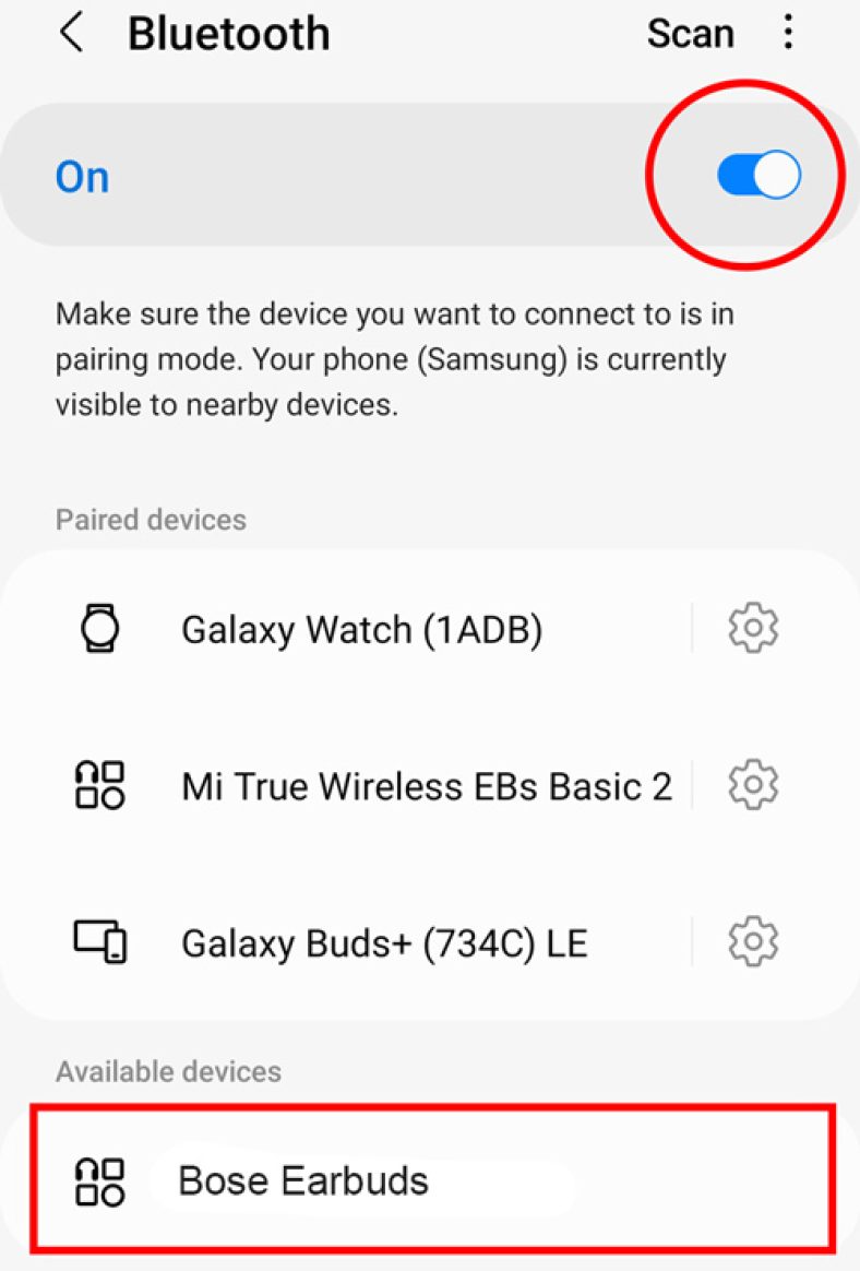 How to Pair Bose Earbuds Guide for iPhone, Android, Laptop