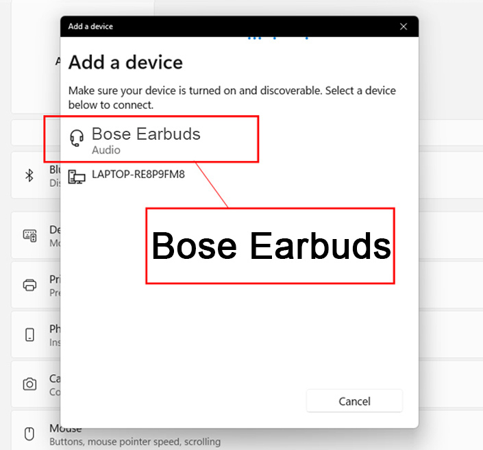 How to connect bose online earbuds to windows 10