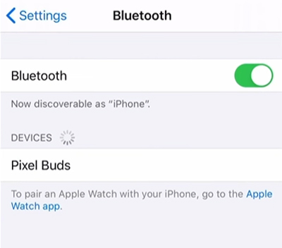 pixel buds to iPhone