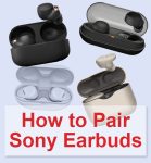 how to pair sony earbuds