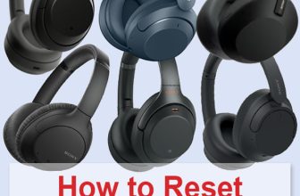 How to Reset Sony Headphones