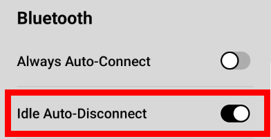 Auto Disconnect