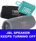 Why Does My JBL Speaker Keep Turning Off?