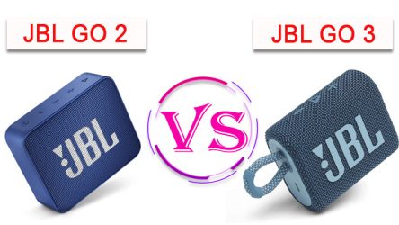 The JBL Go 2 vs Go 3